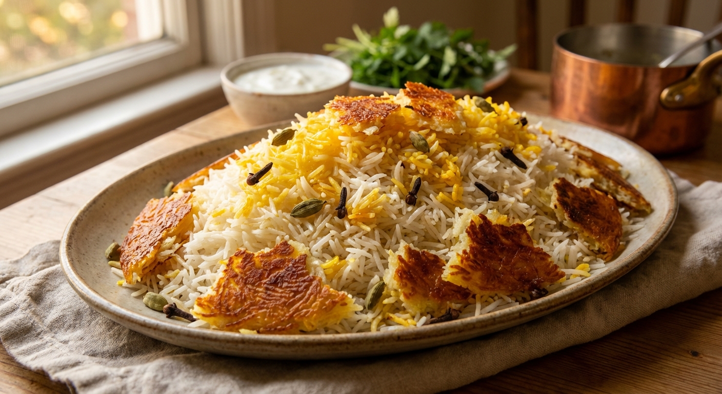 Persian Aromatic Cardamom and Clove Rice — Zaffaron