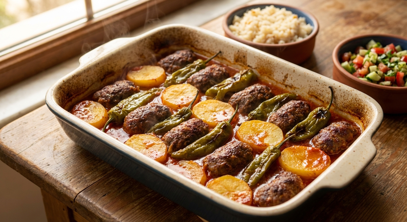 Izmir Kofte Recipe (Oven-Baked Turkish Köfte) — Zaffaron