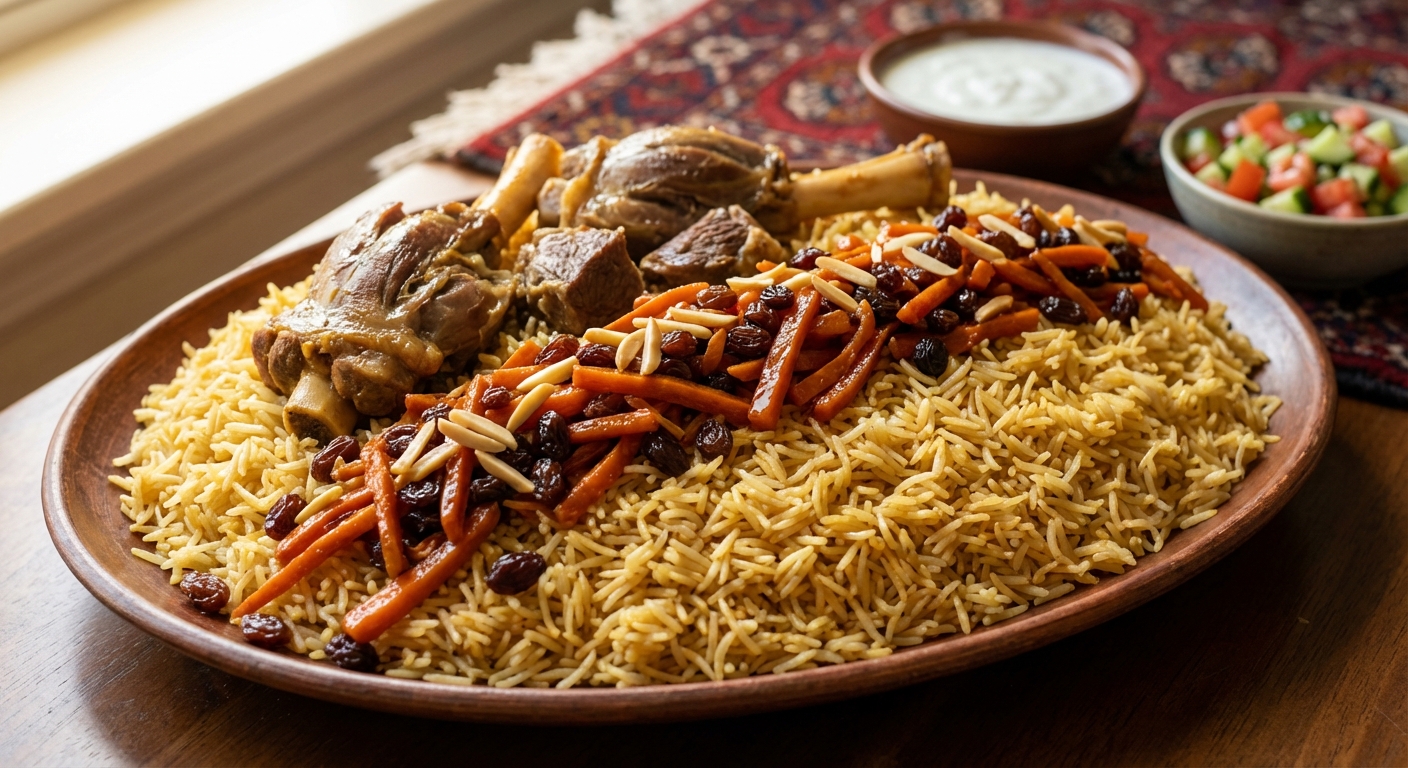 Taliban Rice Kabuli Palaw (Afghan Lamb and Carrot Rice) — Zaffaron