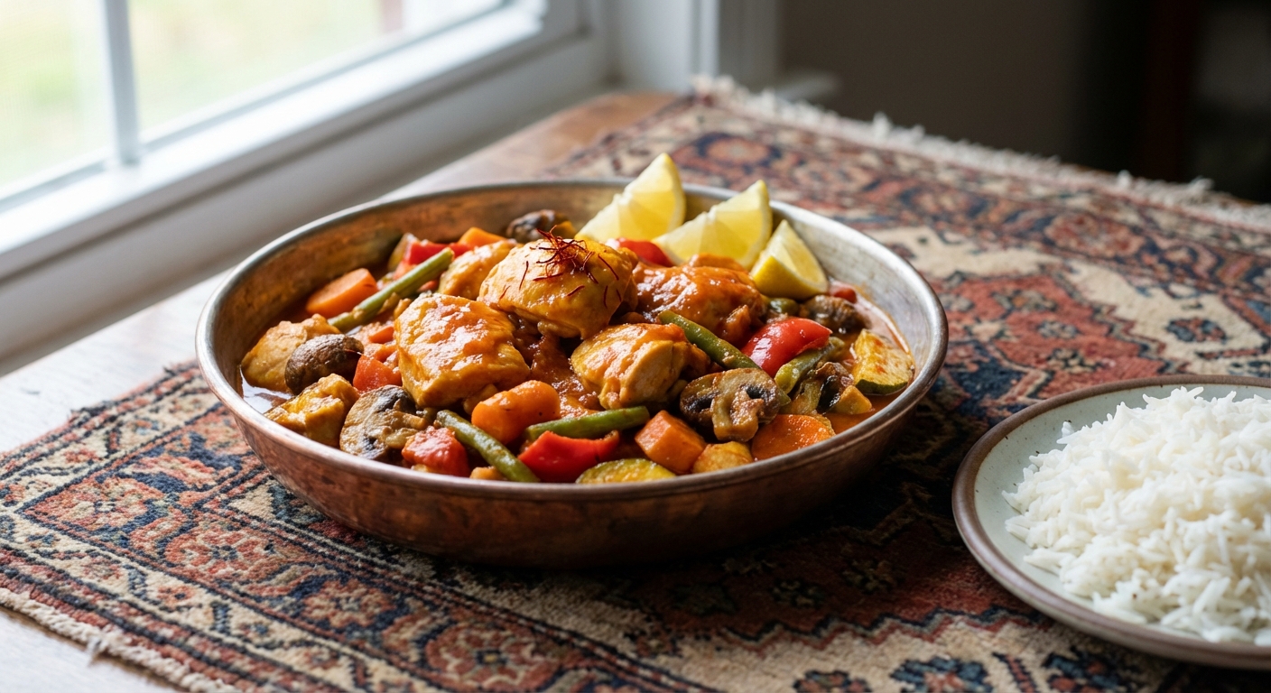 Chicken Ragout With Rice Khorake Morgh-e-Sabzijat (Persian Chicken Ragout) — Zaffaron