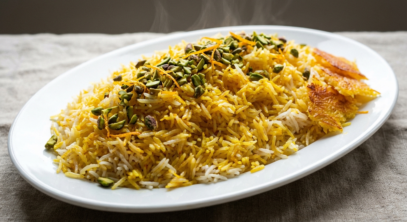 Shekar Rice Shekar Polo (Persian Sweet Rice) Recipe — Zaffaron