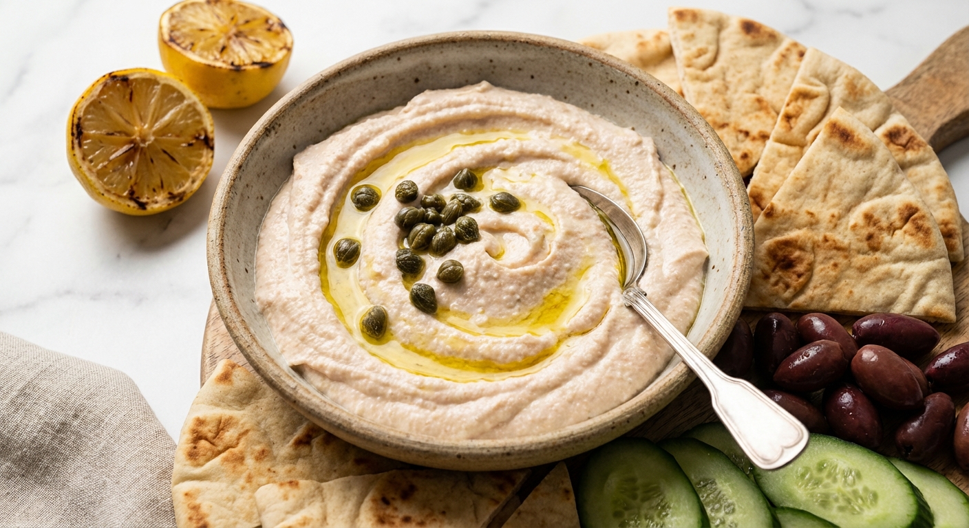 Greek Cod Roe Taramosalata (Greek Fish Roe Spread) Recipe — Zaffaron