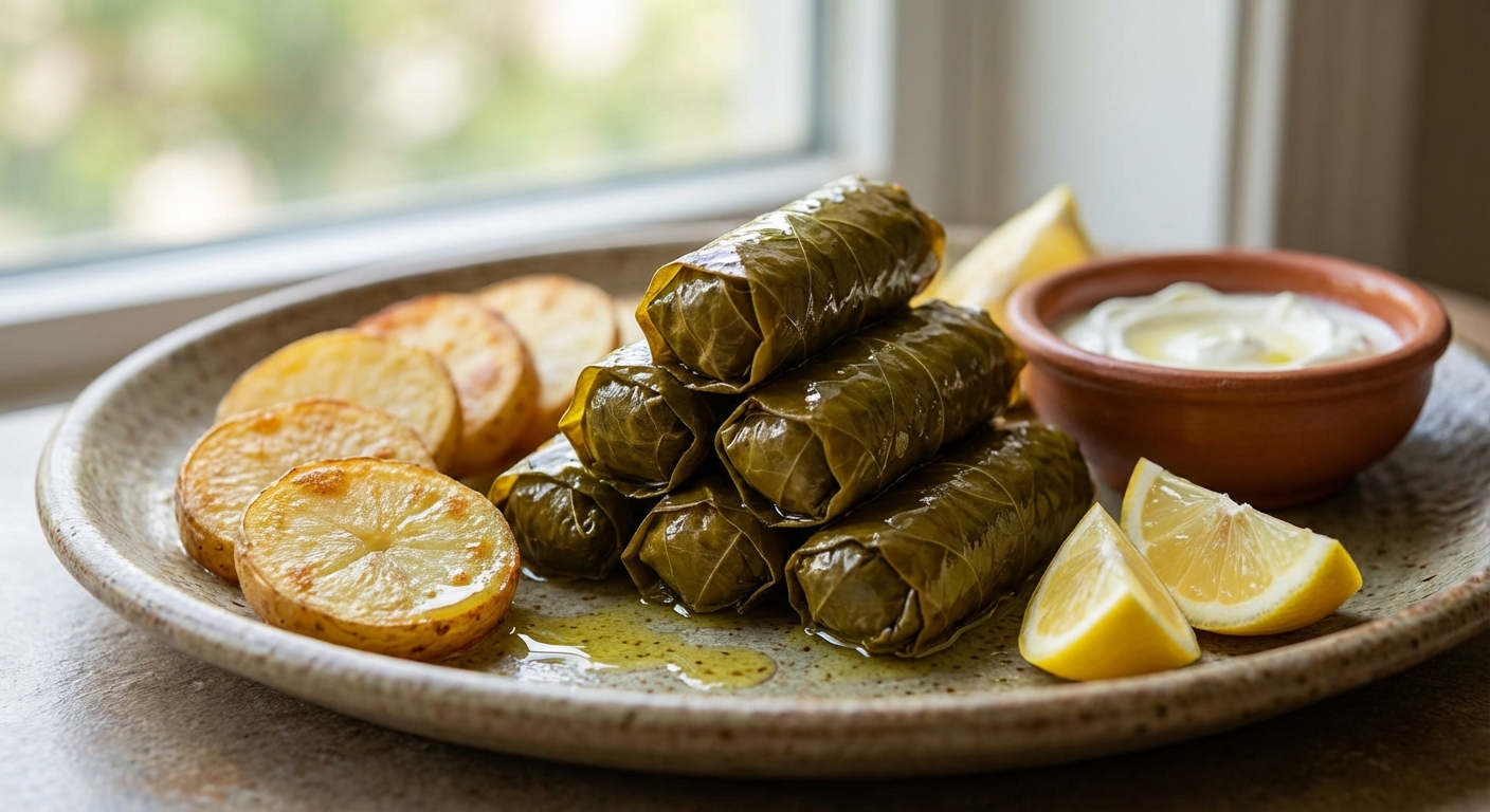 Warak Enab (Lebanese Stuffed Grape Leaves) Recipe — Zaffaron
